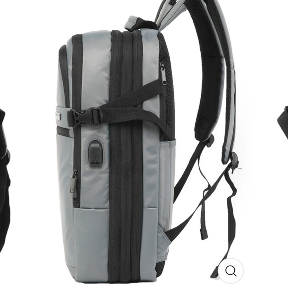 Duchamp London expandable, travel backpack, suitcase, Black, new main image 10